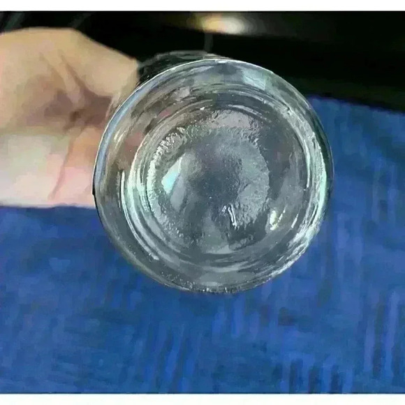 Homemade Taylor Swift Inspired Decorative Bottle Blue Glass The 1989 Eras - Picture 10 of 10